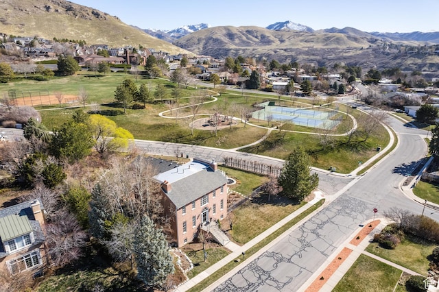 67 E Dorchester Dr, Salt Lake City, UT 84103 - bird's eye view featuring a mountain view