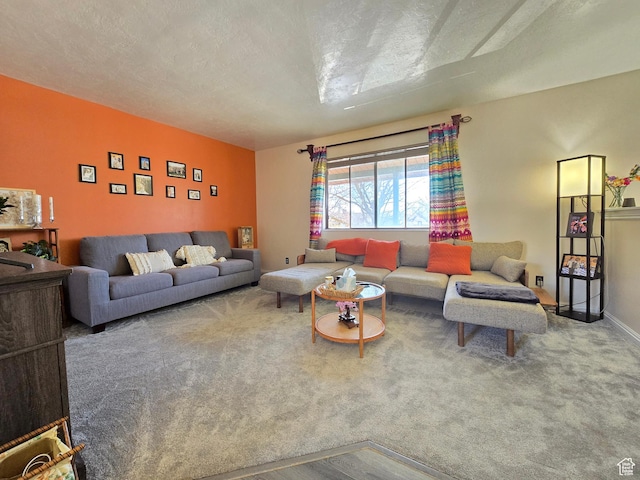 243 Downs Cir, Ogden, UT 84404 - living area with carpet flooring and a textured ceiling