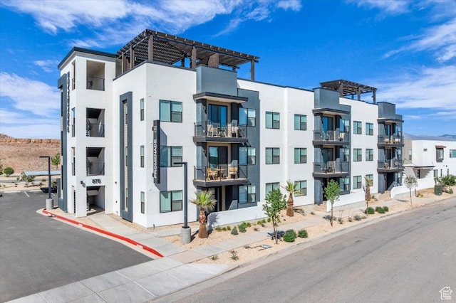 875 W Akoya Pearl St S Unit 101-B, St George, UT 84790 - view of apartment building / complex with a mountain view