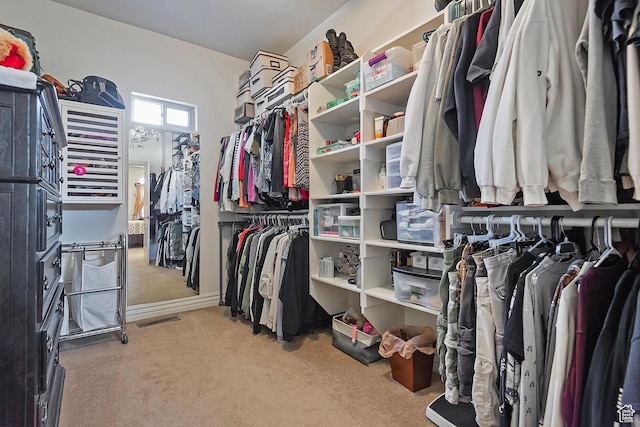 3173 N 1050 W, Pleasant View, UT 84414 - walk in closet featuring carpet floors and visible vents