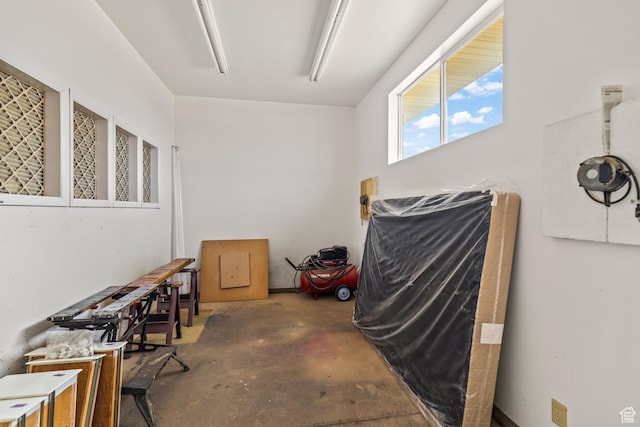 430 E Canyon Rd, Fillmore, UT 84631 - miscellaneous room featuring concrete flooring