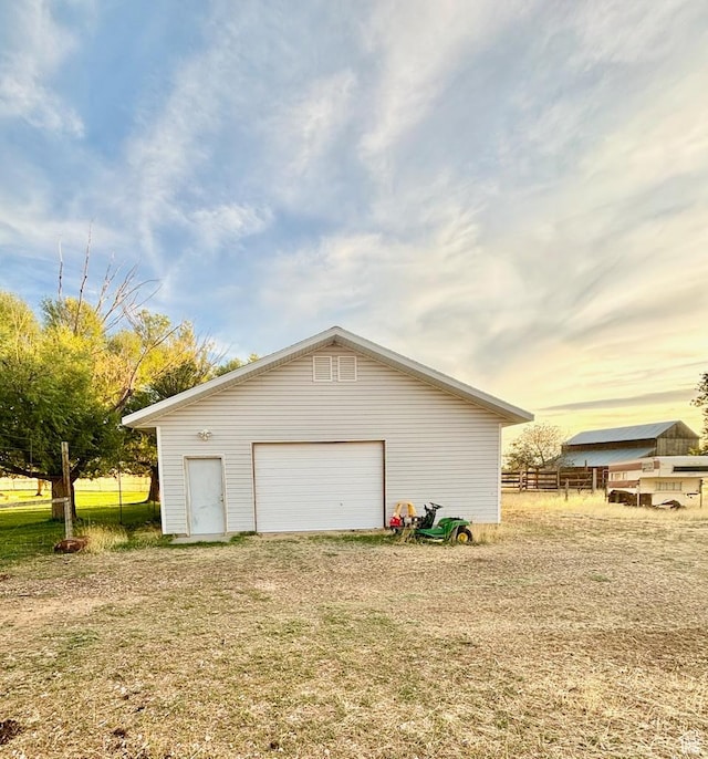 430 E Canyon Rd, Fillmore, UT 84631 - detached garage featuring fence
