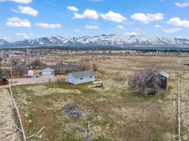 430 E Canyon Rd, Fillmore, UT 84631 - bird's eye view featuring a rural view and a mountain view