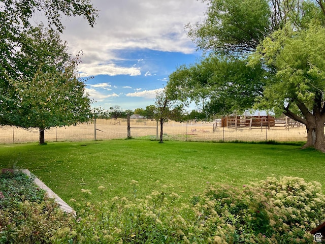 430 E Canyon Rd, Fillmore, UT 84631 - view of yard with fence and a rural view