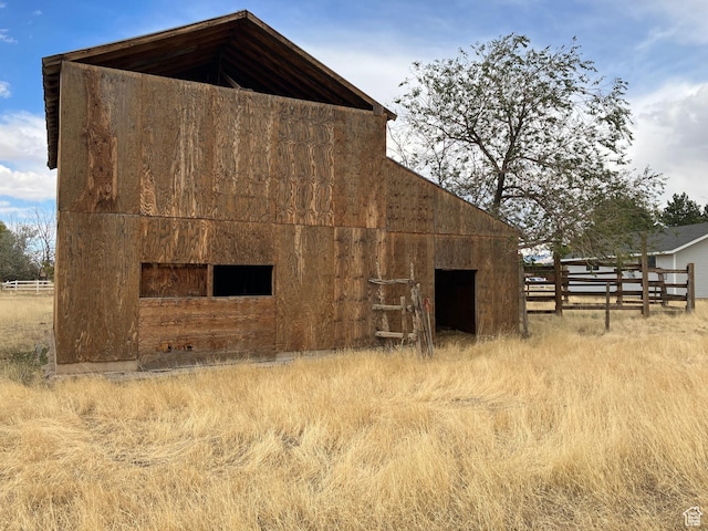430 E Canyon Rd, Fillmore, UT 84631 - view of barn with fence