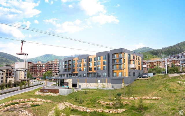 2670 W Canyons Resort Dr Unit 437, Park City, UT 84098 - view of building exterior with a mountain view