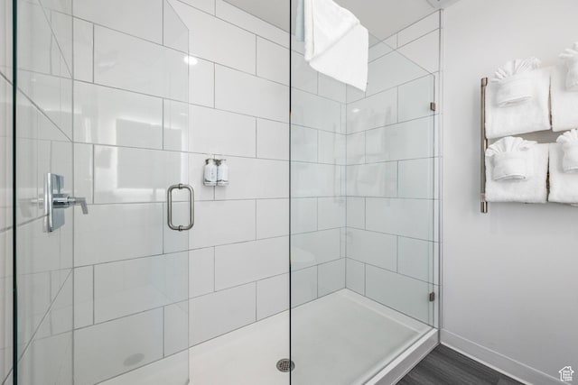 2670 W Canyons Resort Dr Unit 437, Park City, UT 84098 - full bathroom with a shower stall and baseboards