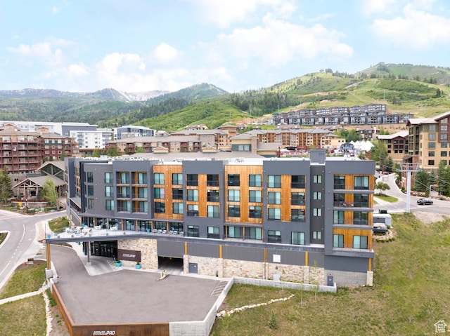 2670 W Canyons Resort Dr Unit 437, Park City, UT 84098 - birds eye view of property with a mountain view