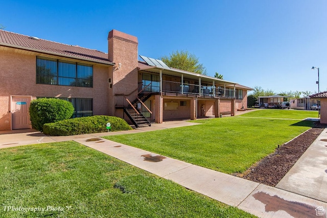 180 N 1100 E Unit 165, Washington, UT 84780 - view of community with stairs and a yard