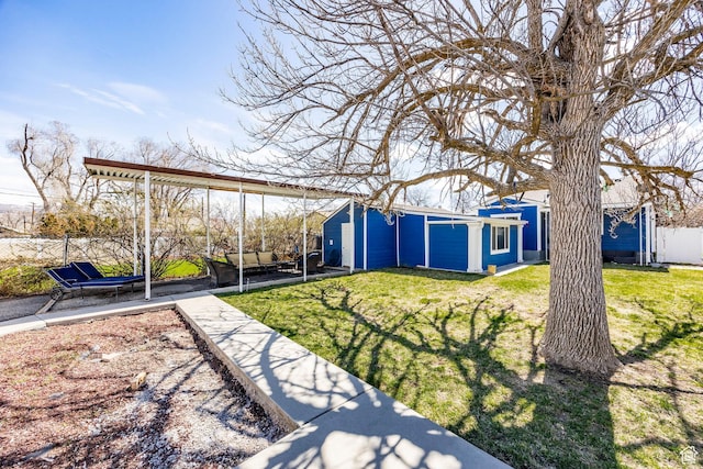 1150 W Girard Ave, Salt Lake City, UT 84116 - view of yard featuring an outbuilding