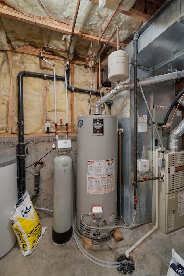 utilities featuring water heater