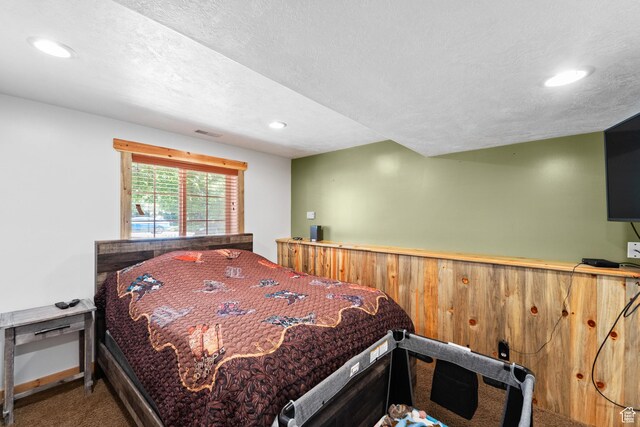 18509 Jefferson Ave, Eagle Mountain, UT 84013 - carpeted bedroom featuring recessed lighting and baseboards