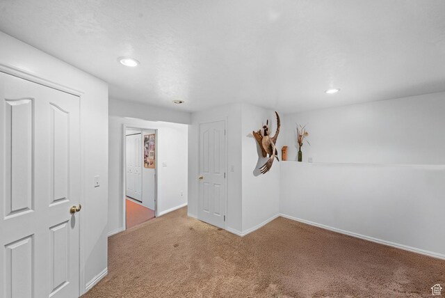 18509 Jefferson Ave, Eagle Mountain, UT 84013 - carpeted empty room with recessed lighting and baseboards
