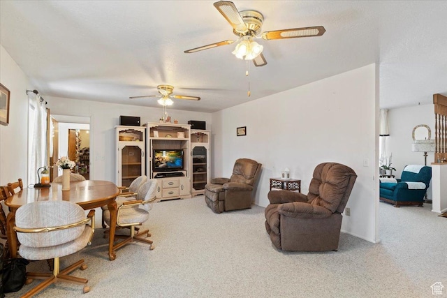 615 S 5900 W, Ogden, UT 84404 - interior space featuring carpet and a ceiling fan