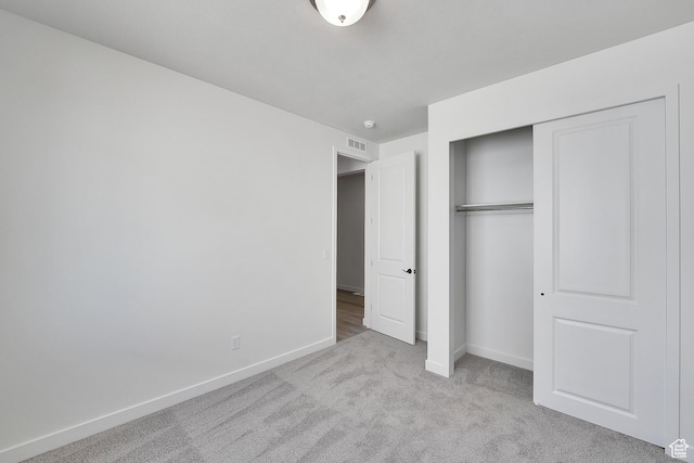 2156 S 4140 W Unit 69, Taylor, UT 84401 - unfurnished bedroom with a closet, visible vents, carpet, and baseboards