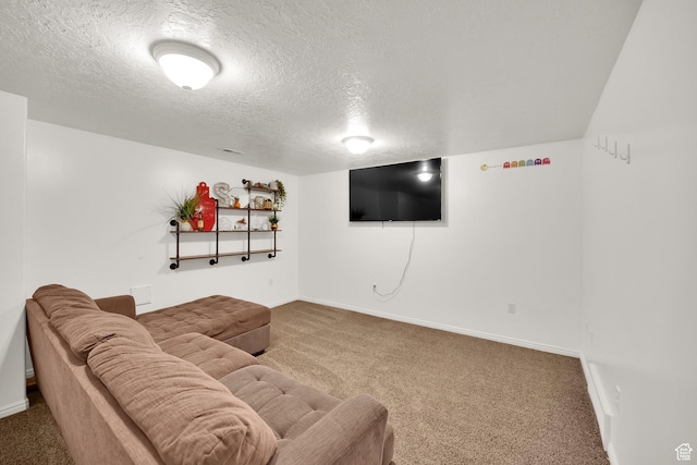 1867 E Indian Ln, Layton, UT 84040 - living area with carpet flooring and a textured ceiling