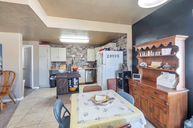 6092 W 13400 S, Herriman, UT 84096 - dining room with light tile patterned floors and baseboards