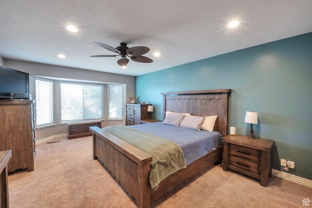 6092 W 13400 S, Herriman, UT 84096 - bedroom featuring light carpet, baseboards, and recessed lighting