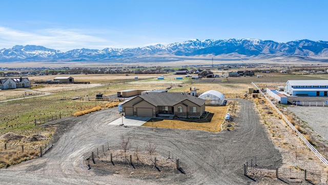 841 N Hale St Unit 1, Grantsville, UT 84029 - aerial view with a mountain view and a rural view
