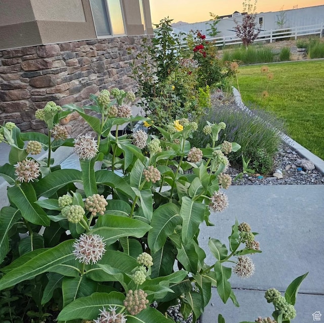 841 N Hale St Unit 1, Grantsville, UT 84029 - details with stone siding