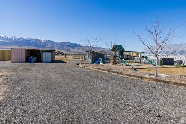 841 N Hale St Unit 1, Grantsville, UT 84029 - community playground with a mountain view