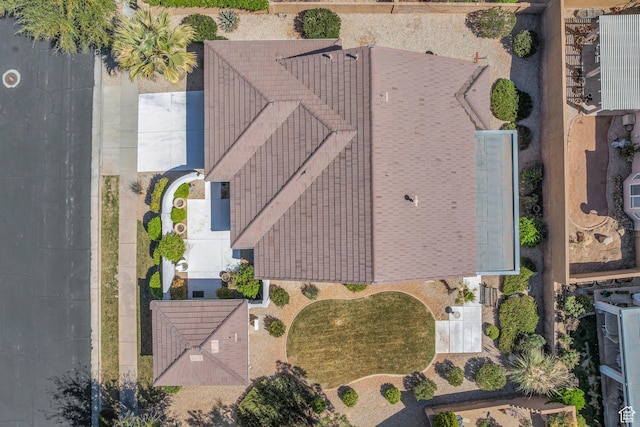 1673 W Warm River Dr, St George, UT 84790 - view from above of property