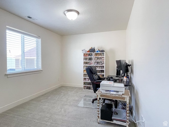 446 E Rue De Paris, Vineyard, UT 84059 - home office featuring visible vents, carpet flooring, and baseboards