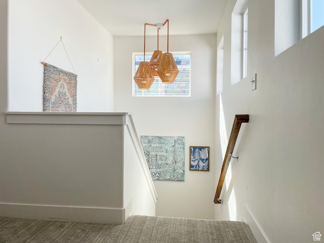 446 E Rue De Paris, Vineyard, UT 84059 - stairway with carpet and baseboards