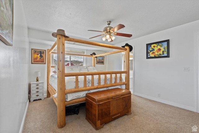 7217 W Mccuiston Ave S, Herriman, UT 84096 - bedroom with baseboards, carpet flooring, and a textured ceiling