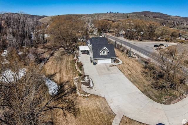 2503 W State Road 32, Peoa, UT 84061 - drone / aerial view featuring a mountain view