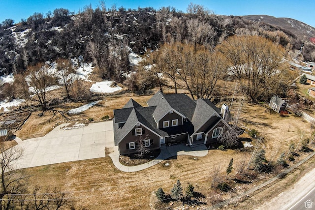 2503 W State Road 32, Peoa, UT 84061 - birds eye view of property with a mountain view