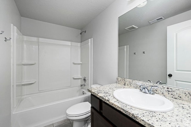 1146 W 1875 S, Syracuse, UT 84075 - full bathroom featuring visible vents, tile patterned flooring, toilet, and vanity