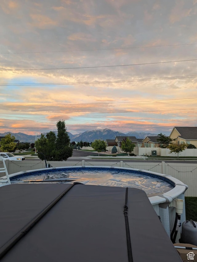 6403 W Muzzle Loader Dr, Herriman, UT 84096 - view of pool with fence