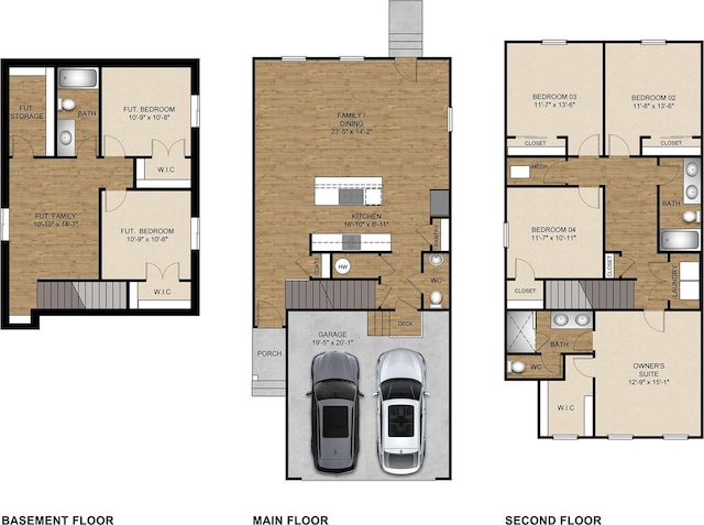 9511 S Tirado Cv W Unit 204, South Jordan, UT 84095 - view of property floor plan