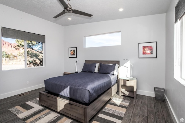405 W 1000 N, Torrey, UT 84775 - bedroom with baseboards, wood finished floors, and recessed lighting