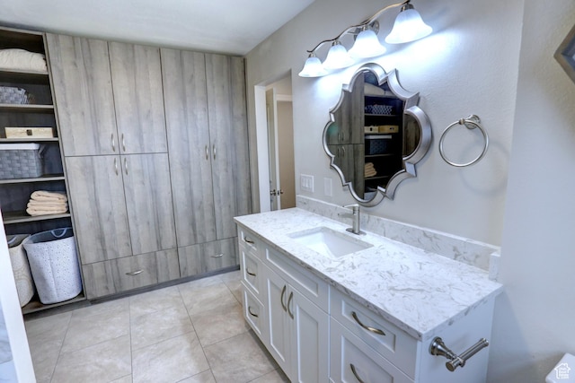 410 N 250 W, Springville, UT 84663 - bathroom featuring tile patterned flooring and vanity