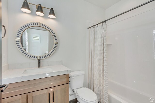 813 S 1260 W Unit 111, Heber City, UT 84032 - bathroom featuring toilet, vanity, and shower / tub combo