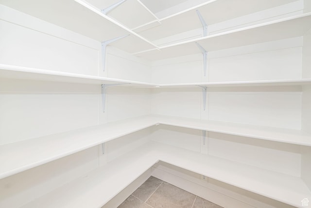 view of pantry