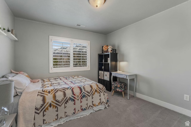 11773 S Twin Pines Ct, Draper, UT 84020 - bedroom featuring carpet flooring, baseboards, and visible vents