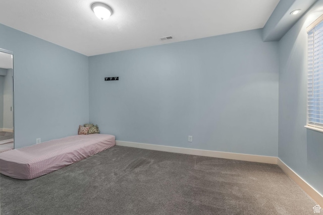11773 S Twin Pines Ct, Draper, UT 84020 - unfurnished bedroom featuring baseboards, visible vents, and carpet floors