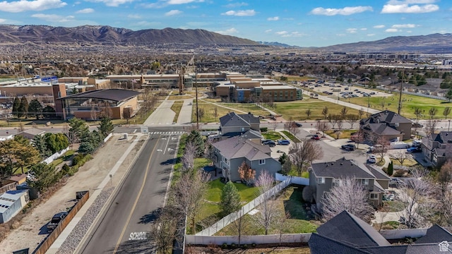 11773 S Twin Pines Ct, Draper, UT 84020 - aerial view with a residential view and a mountain view