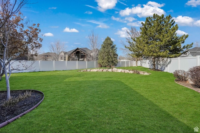 11773 S Twin Pines Ct, Draper, UT 84020 - view of yard with a fenced backyard