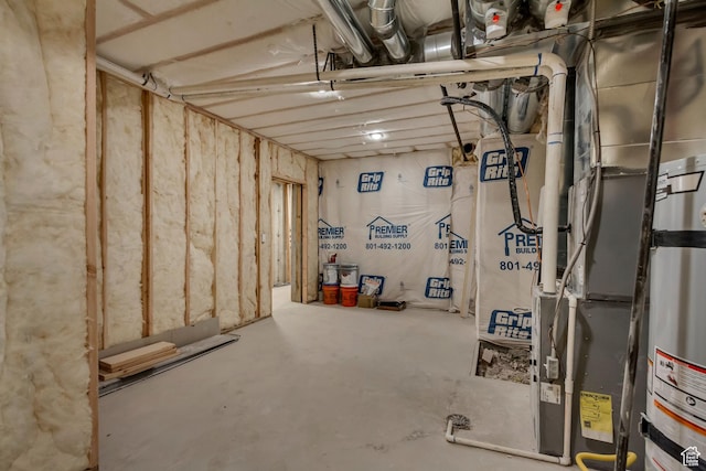 8077 N Bristle Cone Rd, Eagle Mountain, UT 84005 - view of unfinished below grade area
