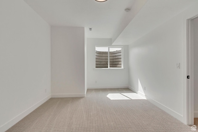 8077 N Bristle Cone Rd, Eagle Mountain, UT 84005 - unfurnished room with light carpet, baseboards, and visible vents