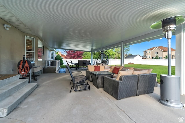 2793 W Misty Oaks Dr S, South Jordan, UT 84095 - view of patio / terrace featuring outdoor dining area and outdoor lounge area