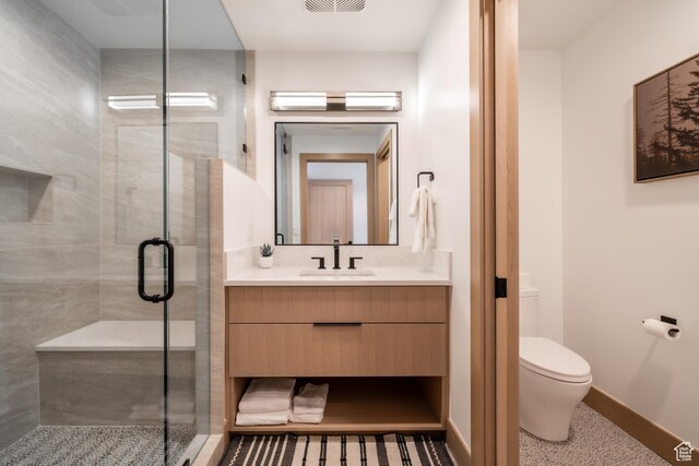 1271 Lowell Ave Unit D201, Park City, UT 84060 - bathroom with vanity and a shower stall