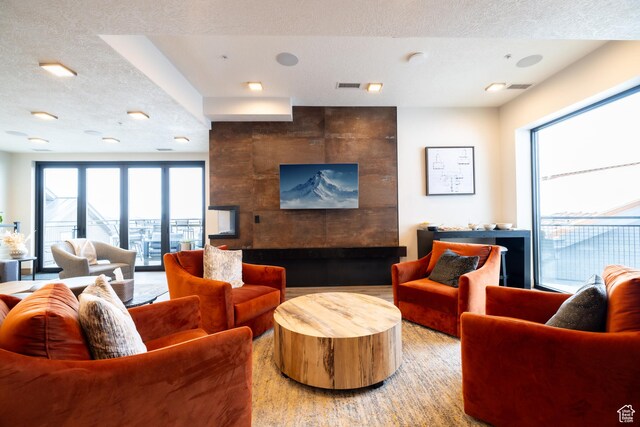 1271 Lowell Ave Unit D201, Park City, UT 84060 - building lobby featuring a textured ceiling