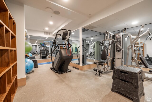 1271 Lowell Ave Unit D201, Park City, UT 84060 - view of exercise room