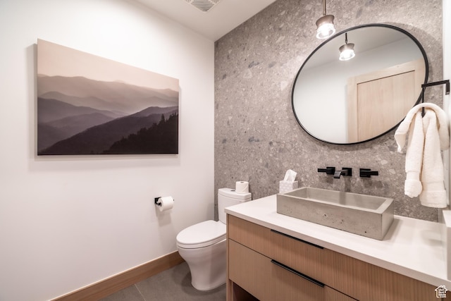 1271 Lowell Ave Unit D201, Park City, UT 84060 - bathroom featuring vanity and decorative backsplash