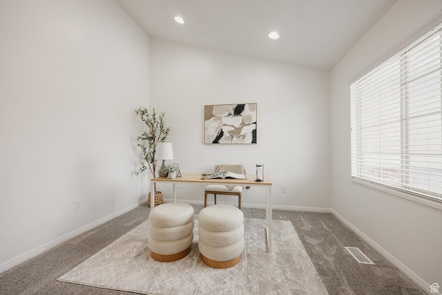 352 S 2000 E, Spanish Fork, UT 84660 - office space with recessed lighting, carpet, baseboards, and visible vents